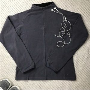 Nike-Girls Gray ThermalFit Athletic Pullover-12/14